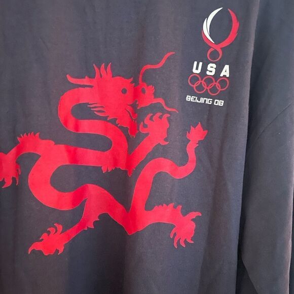Team USA 2008 Olympics Beijing Olympic Men’s Shirt 2XL - Picture 12 of 16